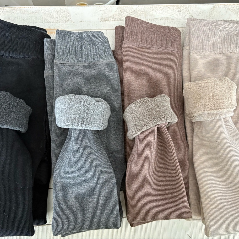 NWOT Made by Molly Plush Lined Tights Bundle